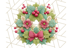 Christmas Clipart, Crafter’s Christmas Paper and Fabric Art Product Image 3
