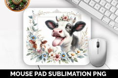 Cute Animals Mouse Pad Bundle, Sublimation Mouse Pad PNG Product Image 19