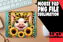 COZY MOUSE MAT INSPIRATIONAL SUBLIMATION, Cute Animals Product Image 1