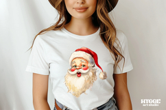 Christmas Vintage Santa PNG Sublimation | Retro Winter PNG Product Image 2