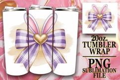 PRESENT OF LOVE 20oz TUMBLER WRAP, Easter Bow Product Image 1