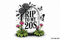Rip to my 20s Svg | Halloween Svg | Svg Cut Files Product Image 1
