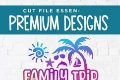 2025 Family Trip svg - Tropical Beach vacation or Holiday Product Image 6