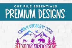 2026 Yellowstone Grand Teton svg - National Park Family Trip Product Image 5
