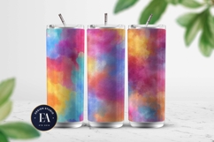 Watercolor Wash Digital Paper | Seamless Rainbow Texture Product Image 2