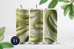 Matcha Latte Swirl Pattern, Creamy Matcha Abstract Paper Product Image 2