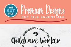 Childcare worker svg - daycare or child care svg for crafts Product Image 2