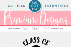 Class of 2026 svg, cute 2026 grad svg, 2026 graduate seniors Product Image 2