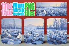 Springtime Landscape Mug Wrap - Sublimation Art Product Image 1
