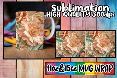 Abstract Essence Mug Wrap, 11oz 15oz Sublimation Product Image 1