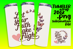 High-Quality 20oz Tumbler Design , Religious Product Image 1