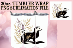 RADIANT JOY 20oz TUMBLER WRAP, Flower Animals Product Image 1