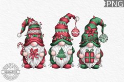 Christmas Gnome Sublimation - Clipart PNG Bundle Product Image 10