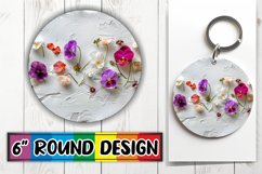 Blossom Beauty - Circle Sublimate Magic Round Product Image 1