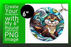 Artistic Circle Design Car Coaster , Animals Product Image 1