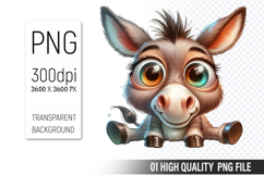 Cute Cow, Animal Sublimation Clipart PNG Product Image 1