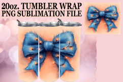 Happy Smiles 20oz tumbler wrap, Christmas Product Image 1