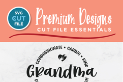 Grandma svg - a Grandma circle svg for crafters Product Image 2