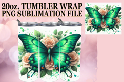 HAPPY ADVENTURES 20oz TUMBLER WRAP, Butterfly Product Image 1