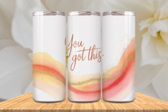 Positive Affirmations 20oz Tumbler wrap Inspirational Quotes Product Image 1