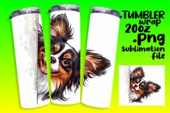 Puppy Whimsy Sublimation Tumbler - 20oz Product Image 1