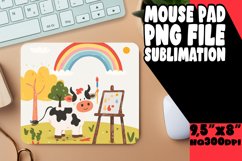 Whimsical Cow Delight Mouse Pad Collection Product Image 1