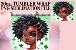 Green Sparkle St. Patrick&#039;s Day Sublimation Product Image 1