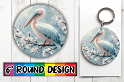 Radiant Round Designs for Gifts, Birds Product Image 1