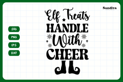 30 Christmas Treat Bag Quotes SVG Bundle Product Image 11