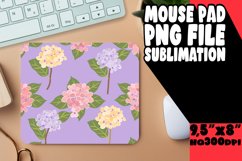 Spring Pastel Boho Garden Mouse Pad Serenity Design Product Image 1