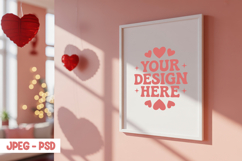 Valentine Minimal Mug PSD JPEG Mockup Product Image 1