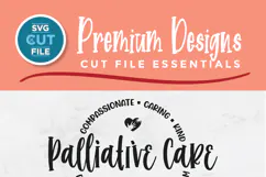 Palliative Care SVG, a Hospice or End of Life svg, unisex Product Image 2