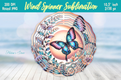 Cute butterfly windspinner |Summer Wind spinner sublimation Product Image 1