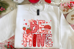 Be Mine Png, Valentine's Day Png, Coquette Bow Png, Preppy Product Image 5
