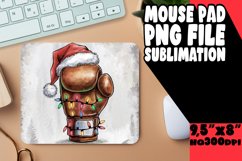 Sweet Mouse Mat Sublimation PNG, Holiday Product Image 1