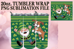 Joyful Adventures 20oz tumbler wrap, St Patricks Product Image 1
