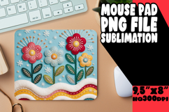 Whimsical Desk Mat Sublimation PNG, Holiday Product Image 1