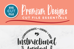Instructional assistant svg for crafters Product Image 2