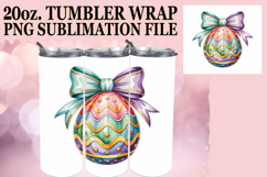 Dreamy escapes 20oz tumbler wrap, Easter Egg Product Image 1