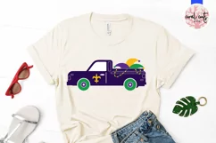 Mardi Gras Truck - Mardi Gras SVG EPS DXF PNG Product Image 2