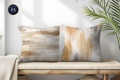 Neutral Rustic Boho Watercolor Beige Wash Digital Paper Product Image 2