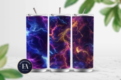 Neon Thunderstorm Texture | Electric Storm Background Product Image 2