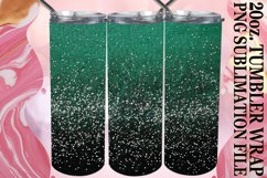 Glamorous Floral Leopard Tumbler Wrap: Sublimation - 20oz Product Image 1