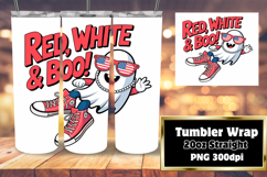 Unique Artwork for 20oz Tumbler , Funny Ghost Product Image 1