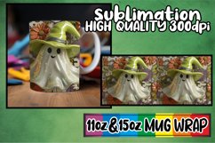 Hauntingly Beautiful: 3D Mug Sublimation Wraps - Autumn Product Image 1
