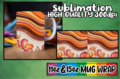 Heartwarming days sublimation print wrap, Pattern Product Image 1