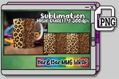 Luxe Glitter &amp; Flower Fusion Mug Patterns 15oz 11oz Product Image 1