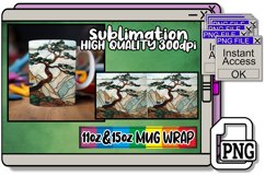 Tranquil Landscape Mug Wrap Impressions 11oz/15oz Product Image 1