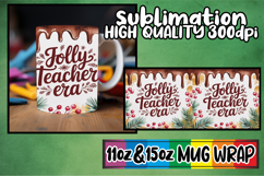 Exquisite charm 11oz 15oz mug wrap, Teacher Product Image 1