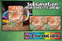 Vibrant Fusion 3D Mug Wrap, 11oz 15oz Sublimation Product Image 1